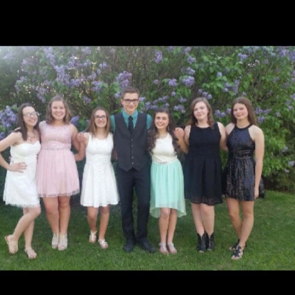 Black Sequin Dress - Picture 4 of 5